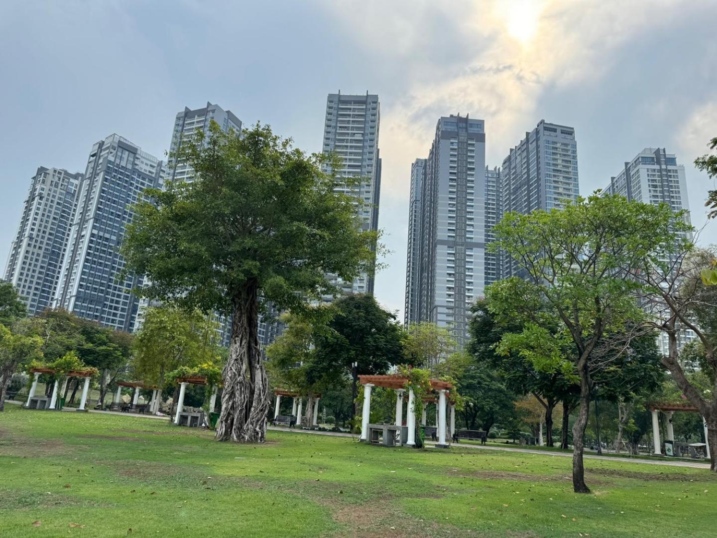 Vinhome Central Park 7 With Balcony 胡志明市 外观 照片